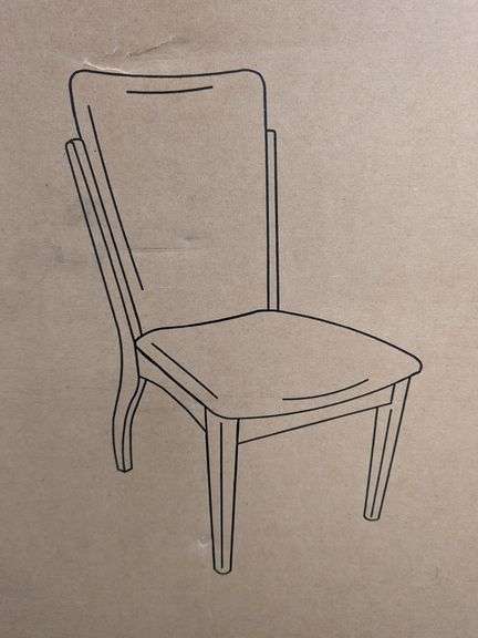 LILY JACK FURNITURE Dining Chair Model#: LW2325 | Like New | (See ...