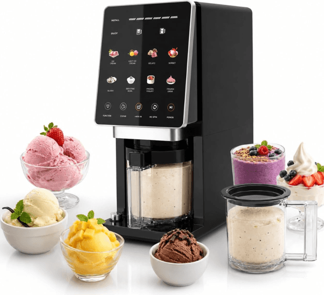 KIKIELF 10-in-1 Ice Cream Maker | Like New | (See Condition Notes)
