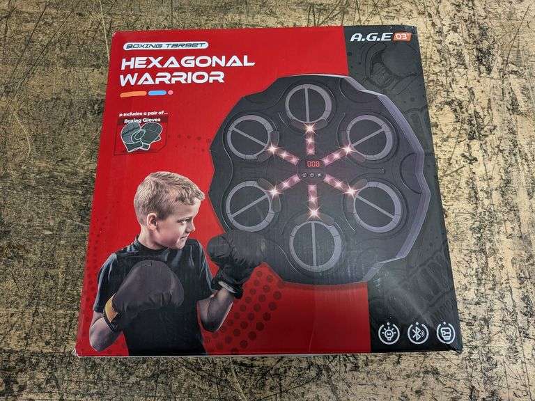 Warrior Target BOXING TARGET Hexagonal Warrior | Like New | (See Condition Notes ...