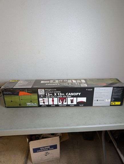 Remote Lot Utep UTEP 12 x 12' Canopy | Like New | (See Condition Notes) - Rio Grande Trade