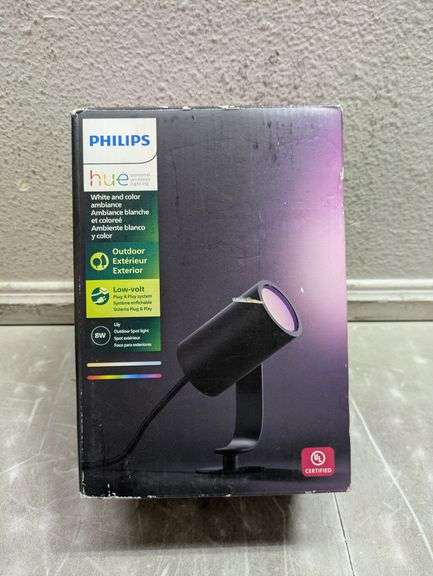 PHILIPS HUE 8W Outdoor Spot Light | Like New | (See Condition Notes)