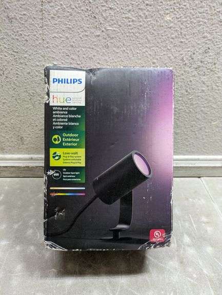 PHILIPS HUE Lily Outdoor Spot Light 8W | Like New | (See Condition Notes)