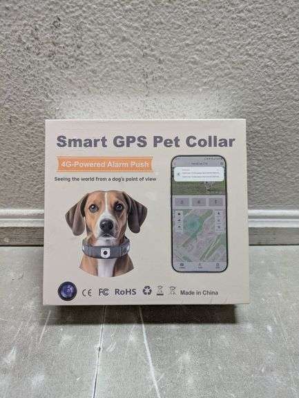 SWATECH FETCHLINK C10 Smart GPS Pet Collar W/Camera, Speaker | Like New | (See Condition Notes)
