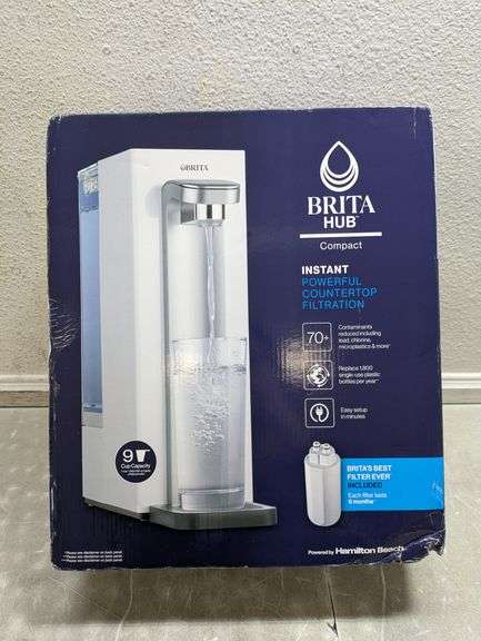 BRITA HUB Compact Instant Powerful Countertop Water Filtration System | Like New | (See Condition Notes)