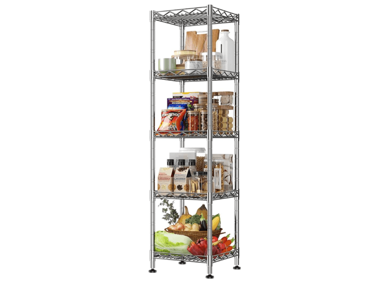 DURAYLOLY 5 Tier Wire Shelving Storage Rack | Open Box | (See Condition ...