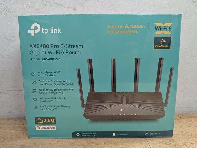 TP-Link Archer AX5400 Pro Wi-Fi 6 Router | Like New | (See Condition ...