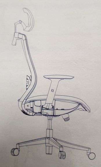 FLEXISPOT Ergonomic Office Chair, 21.3x26.2x52.3