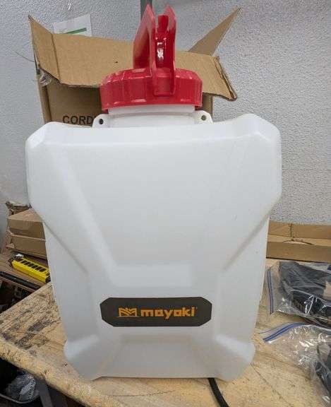 Mayoki Cordless Garden Sprayer 3.17 Gallon | Open Box | (See Condition ...