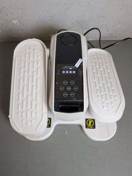 White Elliptical R179 Motorized Elliptical Trainer, White | Open Box | (See Condition Notes ...