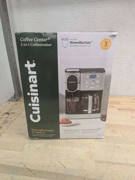 CUISINART 2-in-1 Coffee Maker (RL) | Open Box | (See Condition Notes ...