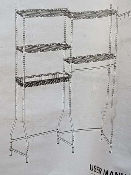 GOLPART Garment Rack, Wire Rack | Open Box | (See Condition Notes ...