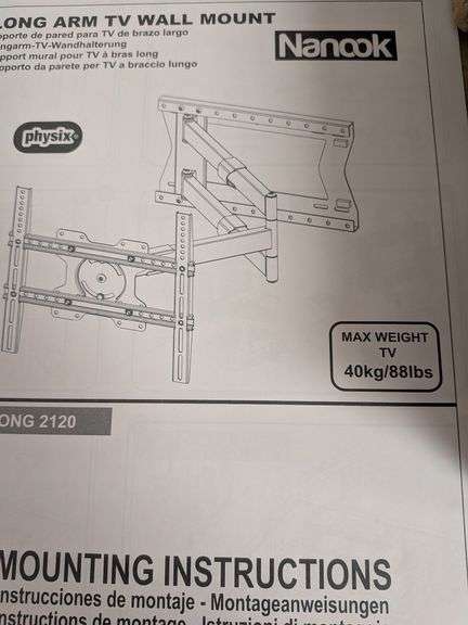 NANOOK Long Arm TV Wall Mount | Open Box