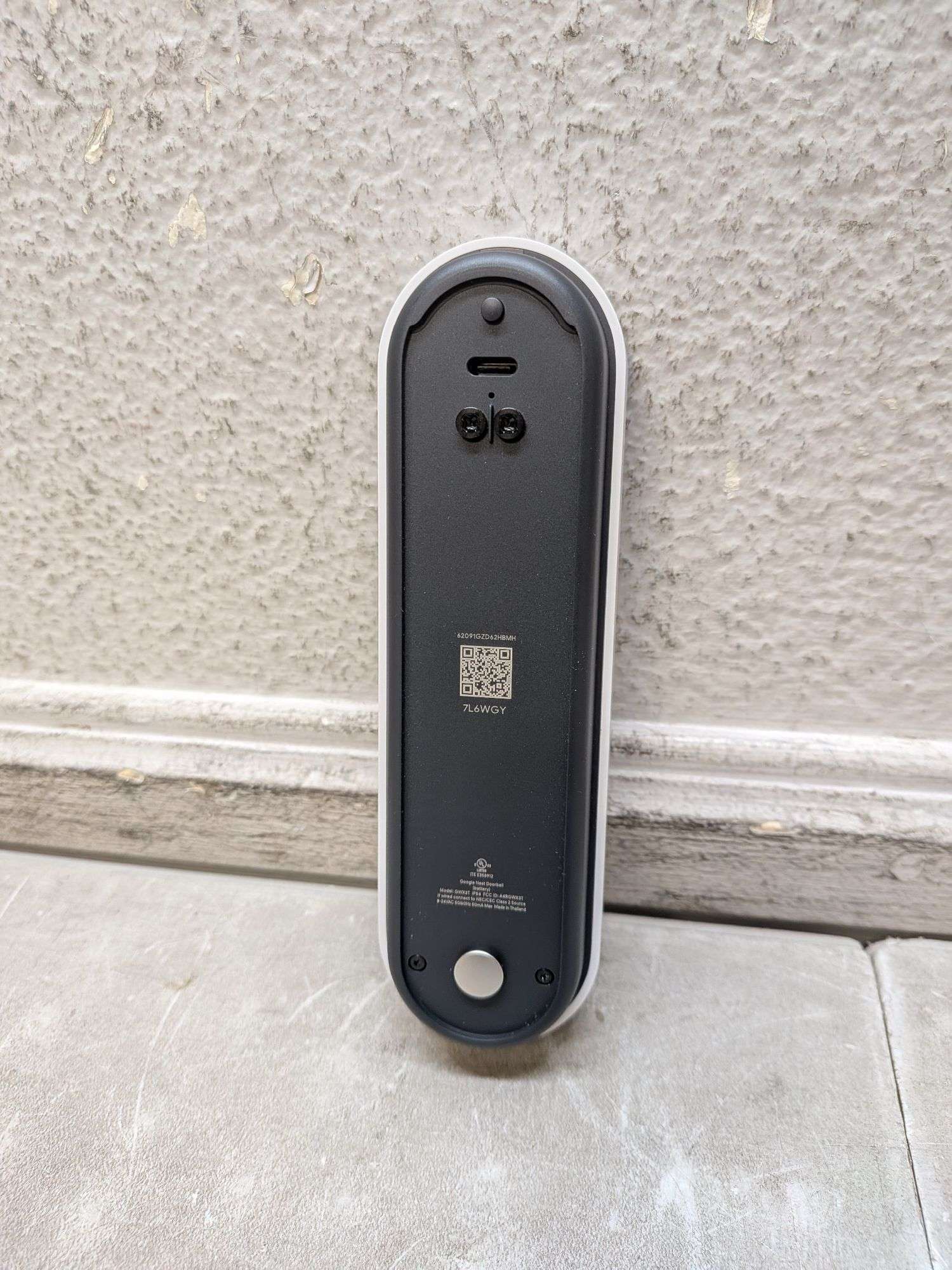 GOOGLE NEST DOORBELL, Snow, Battery | Open Box | (See Condition