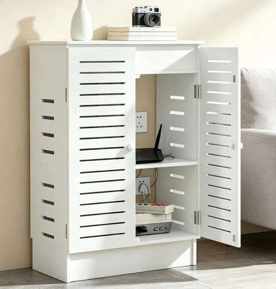 WIFI Router Storage Cabinet(19.6x27.5x9.8in) | Open Box | (See ...
