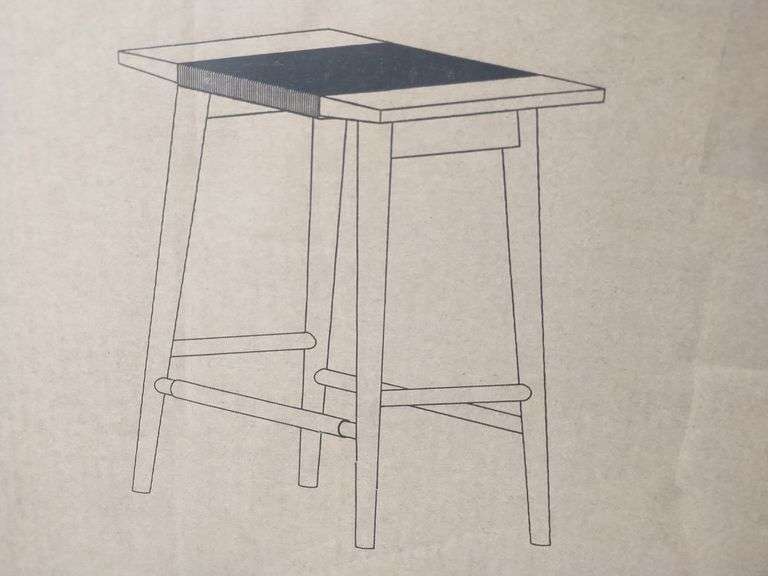 Open Box Projects Wooden Thor Counter Stool | Open Box | (See Condition Notes) - Rio ...