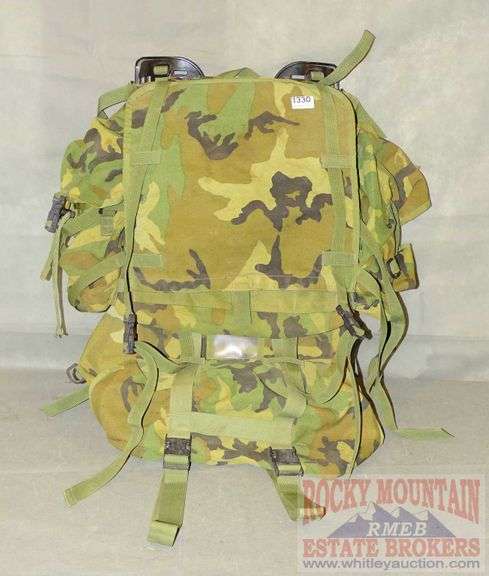 ALICE style camo backpack.