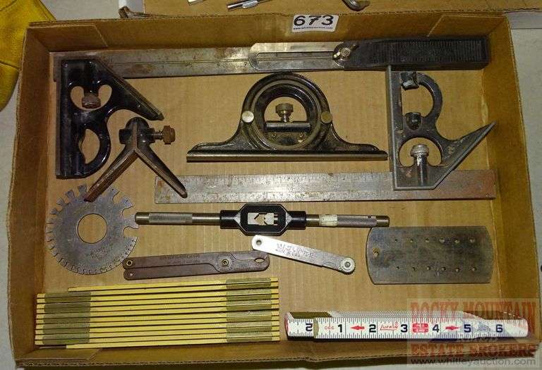 Fold Out Rulers, Starret Wire Gauge & More. All for one money. - Rocky ...