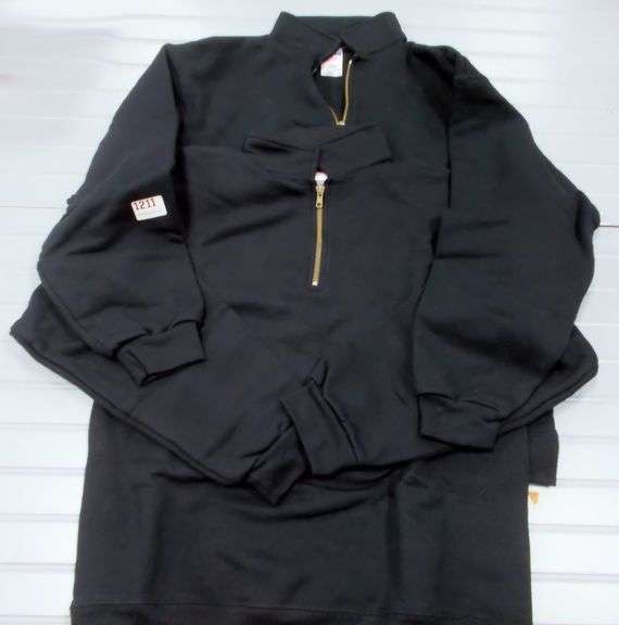 (2) medium sweatshirts (black). Both for one money.