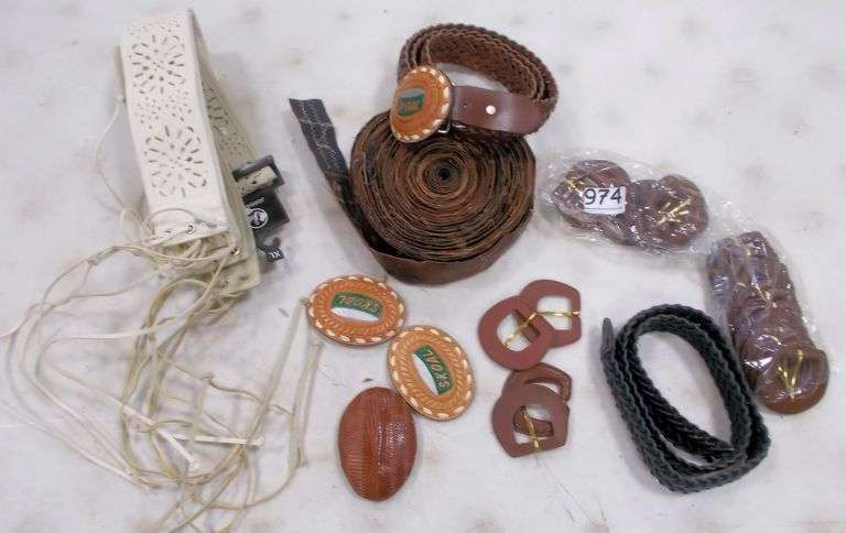 Asst. Belt Buckles & Other Asst. Parts. All for one money.