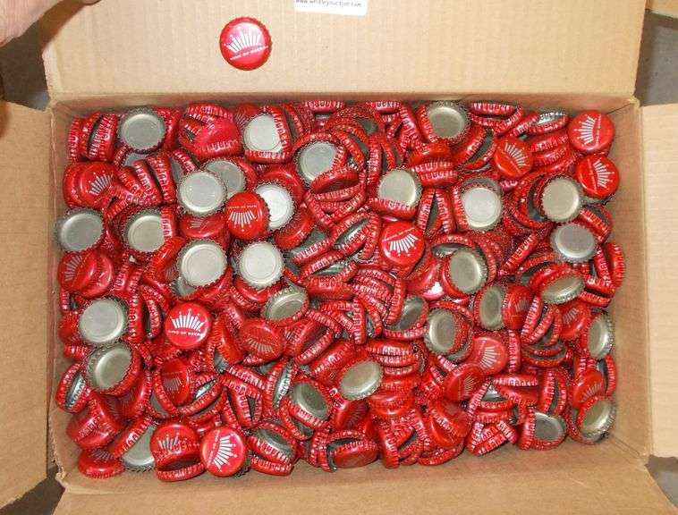 17 lb. Box of King of Beer Bottle Caps. All for one money.