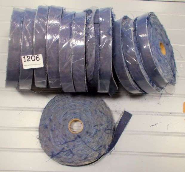 12 Rolls of 1"x150' Denim. Perfect for quilting & crafts. All for one money.