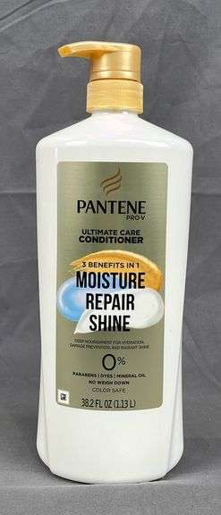 New 38.2 OZ Pantene Pro-V Ultimate Care Conditioner. 3 Benefits in 1 Moisture, Repair & Shine.