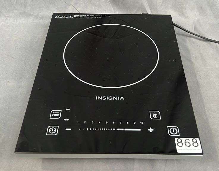 Insignia Single Burner Induction Cooker. Rocky Mountain Estate