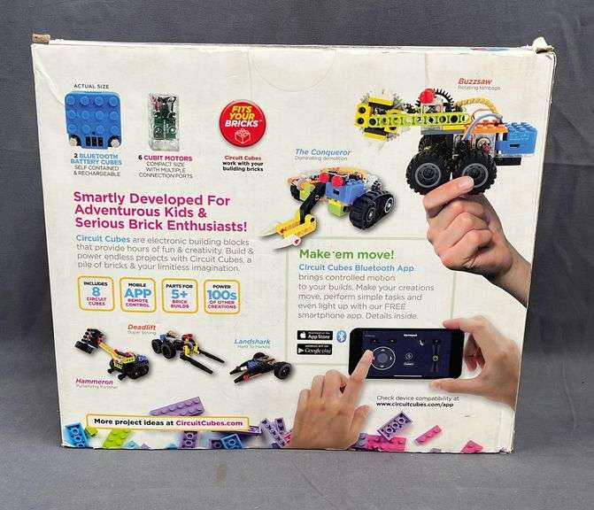 Robot Rumble Kit Brand New, Circuit Cubes Bluetooth Remote ROBOTS Rumble Kit. Build any ...