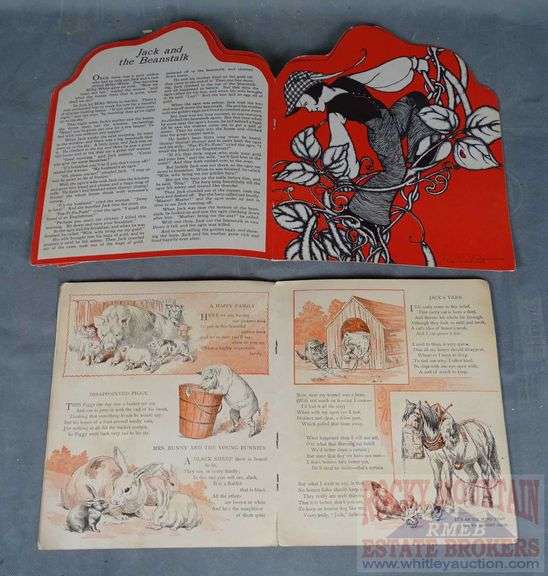 Great Collection of 14 Vintage Paperback Children's Books W/ Lots of Color Plates.  All for one money.