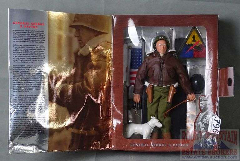 G.I. Joe Classic Collection General George S. Patton Doll In Original Box.
