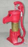 Vintage F.E. Myers & Bro Red Water Well Pump, 18" high.