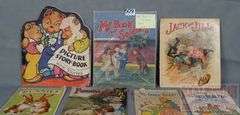 Great Collection of 14 Vintage Paperback Children's Books W/ Lots of Color Plates.  All for one money.