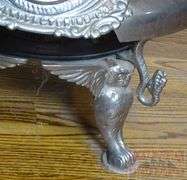 Cole's "Hot Blast" No 12A Antique Coal Burning Parlor Stove W/ Owl & Serpent Decorated Feet.