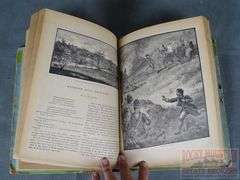 1890 "Young Folks Story Book for 1890" Hard Cover Book W/ Lots of Black & White Plates.