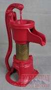 Vintage F.E. Myers & Bro Red Water Well Pump, 18" high.