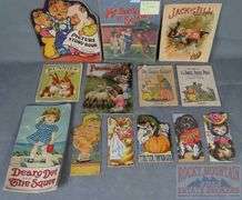 Great Collection of 14 Vintage Paperback Children's Books W/ Lots of Color Plates.  All for one money.