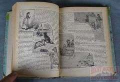 1890 "Young Folks Story Book for 1890" Hard Cover Book W/ Lots of Black & White Plates.