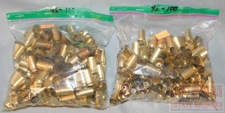 Asst. .45 Auto Shell Casings. All for one money. - Rocky Mountain ...