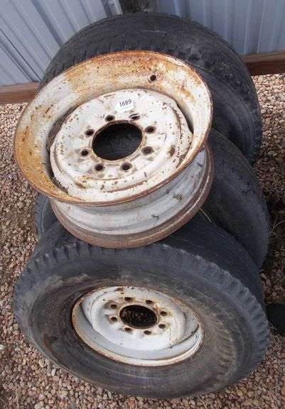 4-1978 Dodge Rims & 3 Tires. All for one money. - Rocky Mountain Estate ...