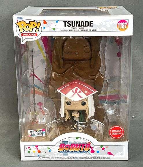 Funko Pop! Deluxe Boruto Naruto Tsunade #1187 in Box from the Hokage Series.