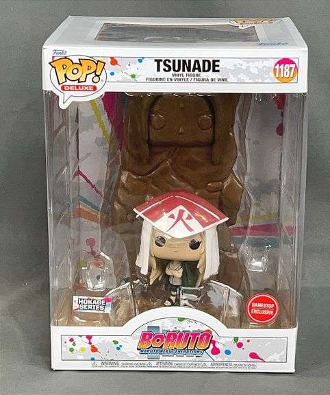 Funko Pop! Deluxe Boruto Naruto Tsunade #1187 in Box from the Hokage Series.