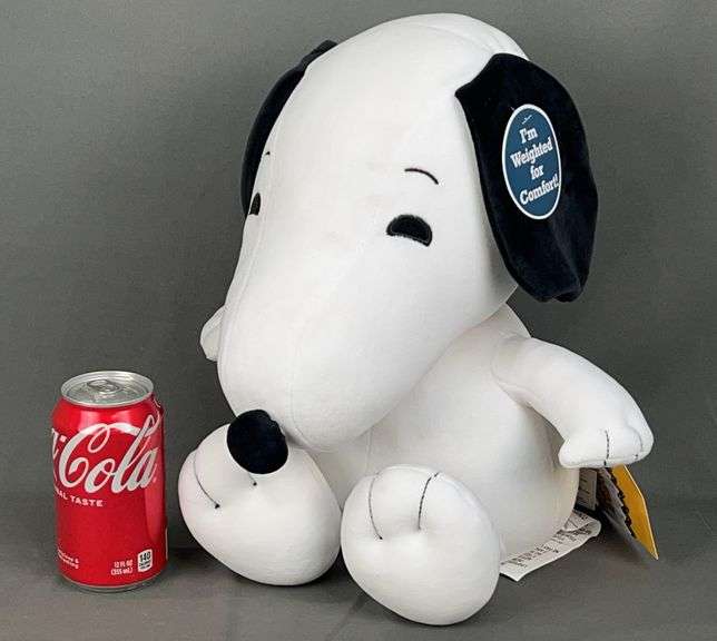 New Snoopy Weighted Licensed Character Plush Animal.