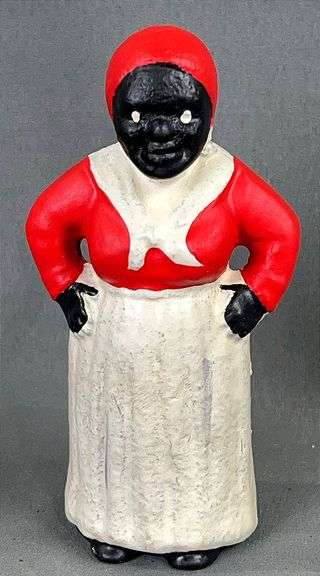 4.5" Aunt Jemima Cast Iron Bank.