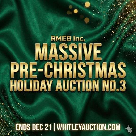Massive Pre-Christmas Holiday Auction #3