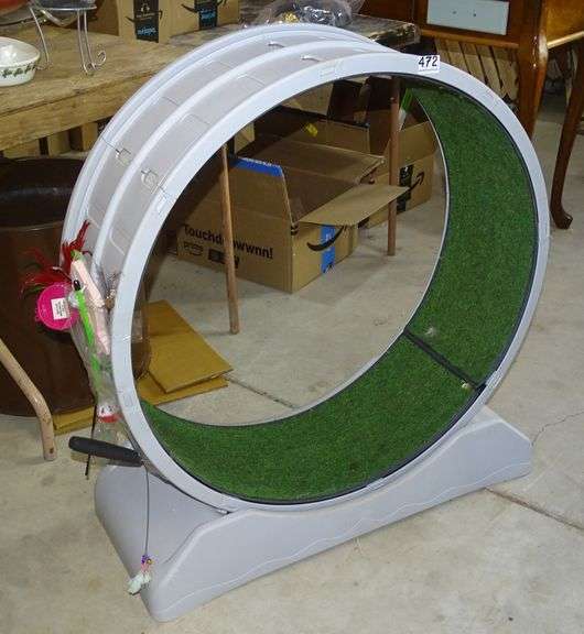 Cat Treadmill with Toys. Keep your furry friends active & healthy.