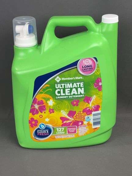 Ultimate Clean " Paradise Splash " Laundry Detergent.