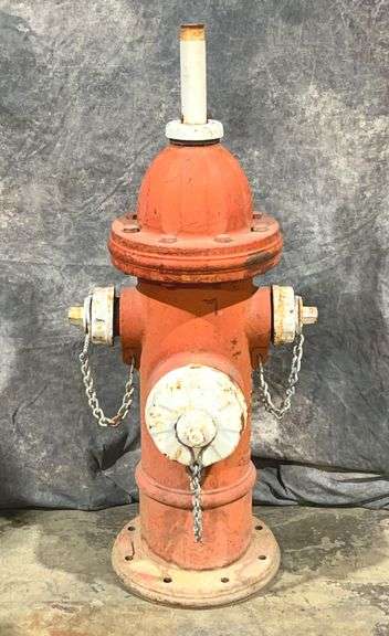 Vintage 1972 Mueller Fire Hydrant Flagpole Base - Ready for America's ...