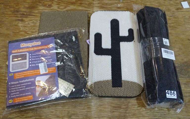 Asst. Cat Scratching Mats. All for one money.