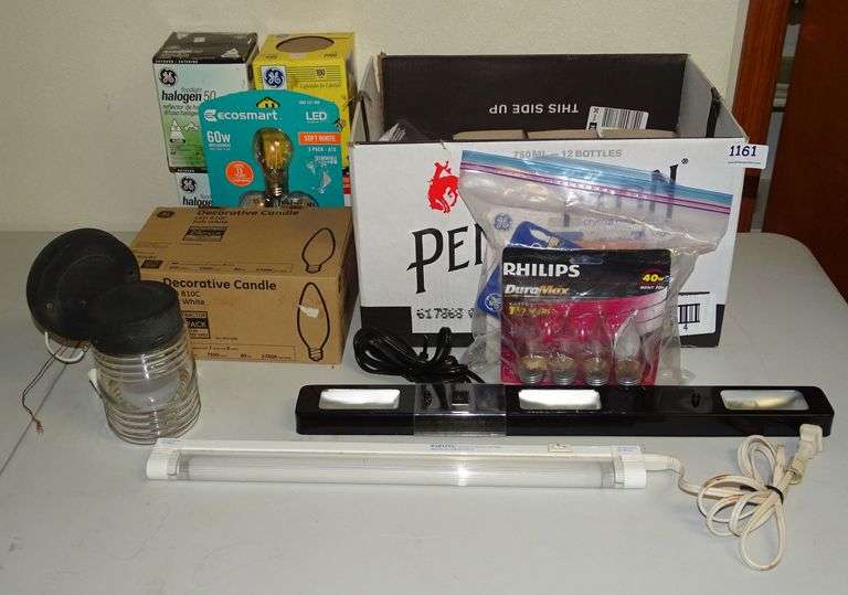 Asst. Lightbulbs, Light Bars & Light Fixture. All for one money.