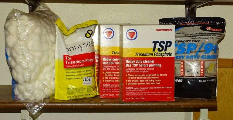 Asst. Trisodium Phosphate All Purpose Heavy Duty Cleaner In Sealed Packaging. All for one money.